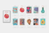 Art Touch Yuko Kurihara Ex Libris Bookplates / TOUCH & FLOW