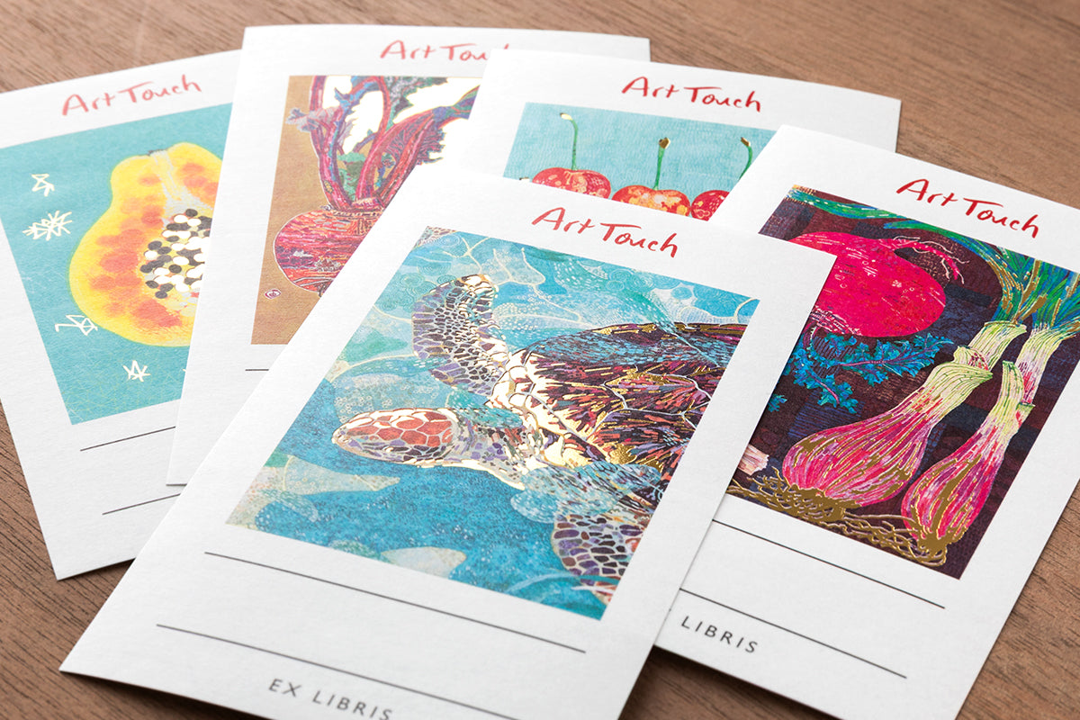 Art Touch Yuko Kurihara Ex Libris Bookplates / TOUCH & FLOW