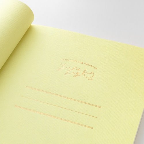 Yuru Log 2mm Grid Notebook / Midori DESIGNPHIL - bungu