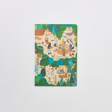 Yuru Log B6 Illustrated Notebook / MIDORI - bungu