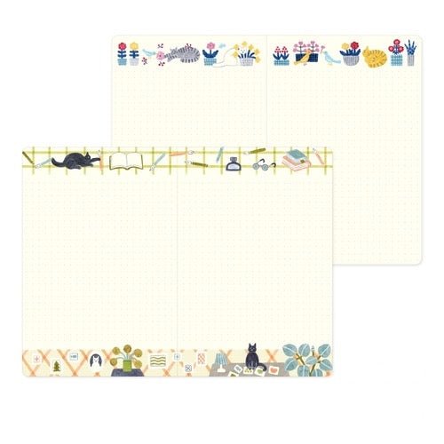 Yuru Log B6 Notebook / Midori DESIGNPHIL - bungu