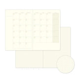 Yuru Log Monthly Free Diary / Midori DESIGNPHIL - bungu