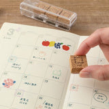 Yuru Log Monthly Free Diary / Midori DESIGNPHIL - bungu
