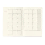 Yuru Log Monthly Free Diary / Midori DESIGNPHIL - bungu