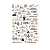 Yuru Log Sticker Mistake Camouflage Series / Midori DESIGNPHIL - bungu