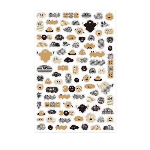 Yuru Log Sticker Mistake Camouflage Series / Midori DESIGNPHIL - bungu