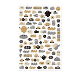 Yuru Log Sticker Mistake Camouflage Series / Midori DESIGNPHIL - bungu