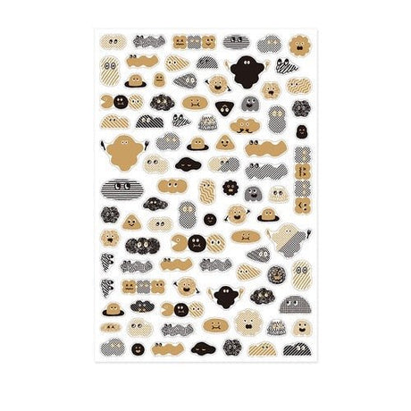 Yuru Log Sticker Mistake Camouflage Series / Midori DESIGNPHIL - bungu