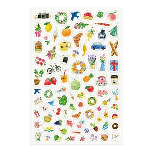 Yuru Log Stickers / Midori DESIGNPHIL - bungu