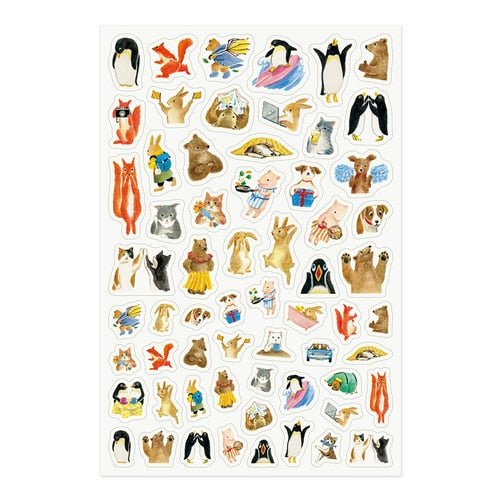 Yuru Log Stickers / Midori DESIGNPHIL - bungu