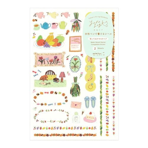 Yuru Log Stickers / Midori DESIGNPHIL - bungu