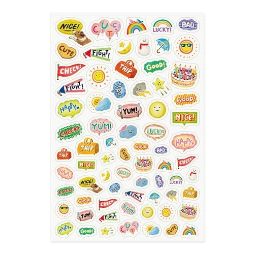 Yuru Log Stickers / Midori DESIGNPHIL - bungu