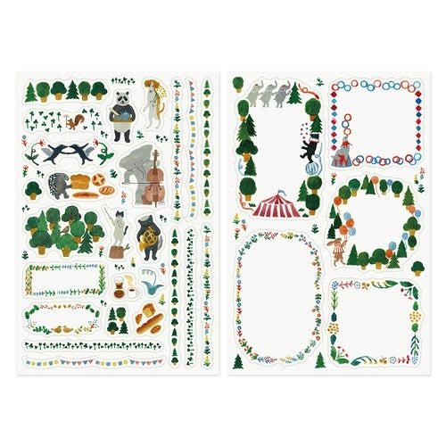Yuru Log Stickers / Midori DESIGNPHIL - bungu