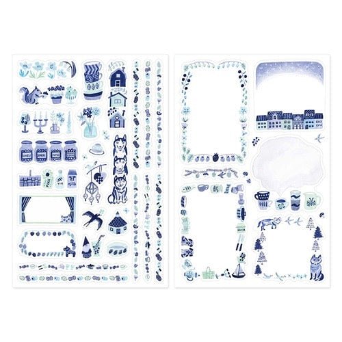 Yuru Log Stickers / Midori DESIGNPHIL - bungu