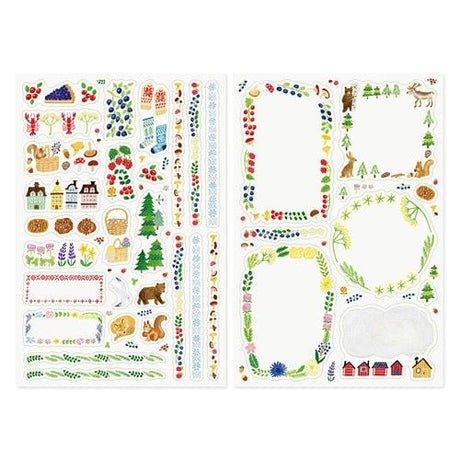 Yuru Log Stickers / Midori DESIGNPHIL - bungu