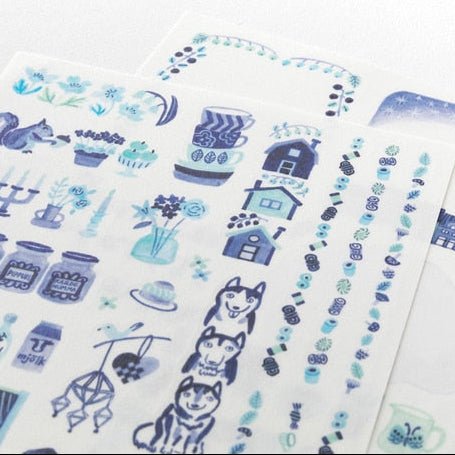 Yuru Log Stickers / Midori DESIGNPHIL - bungu