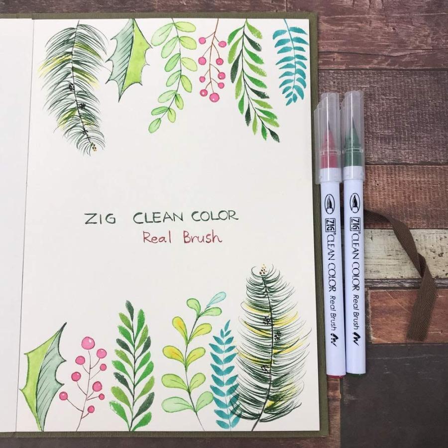 ZIG Clean Color Real Brush 120 Color Set / Kuretake - bungu