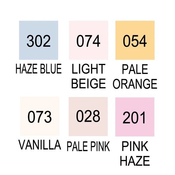 ZIG Clean Color Real Brush Portrait Color Set / Kuretake - bungu