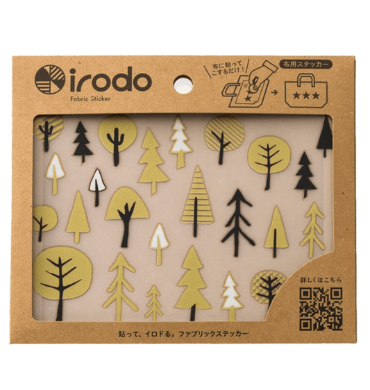 Fabric Sticker Forest Gold/Black