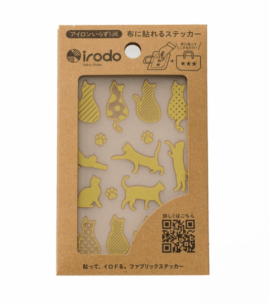 Fabric Sticker Set Cat 1 / irodo