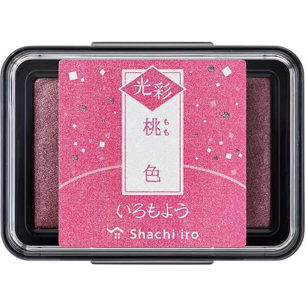 Iromoyo Shiny Stamp Pad - Shachihata Peach