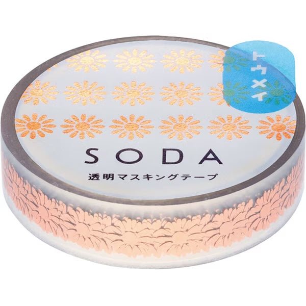 SODA Transparent Masking Tape / KING JIM