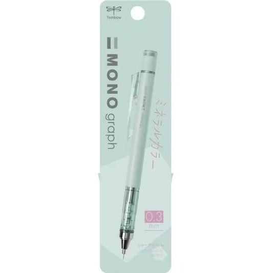 Limited MONO graph 0.3mm Mechanical Pencil Mineral Color - Sorbet Blue Tombow
