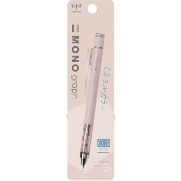     Limited MONO graph 0.3mm Mechanical Pencil Mineral Color Shell Beige Tombow
