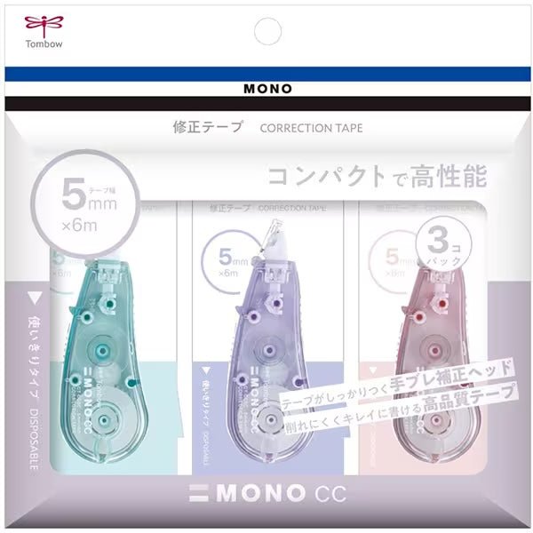 MONO CC Pastel Correction Tape / Tombow