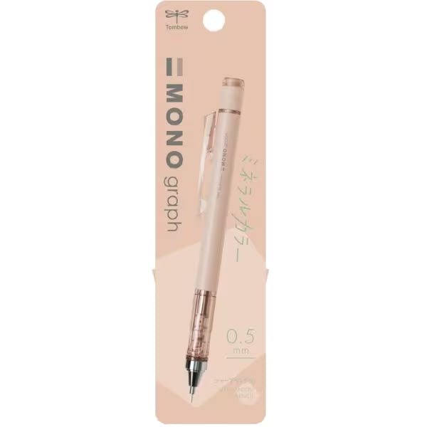 MONOgraph 0.5mm Mechanical Pencil Mineral Color Apricot Tombow