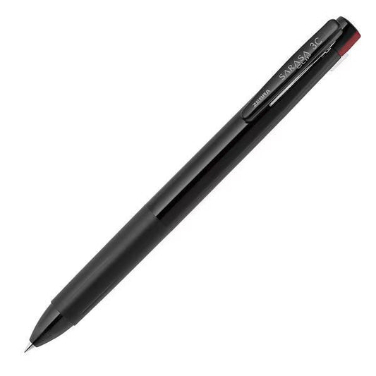 Sarasa Clip 3C Multi 3Color Ballpoint Pen 0.4mm Black Zebra