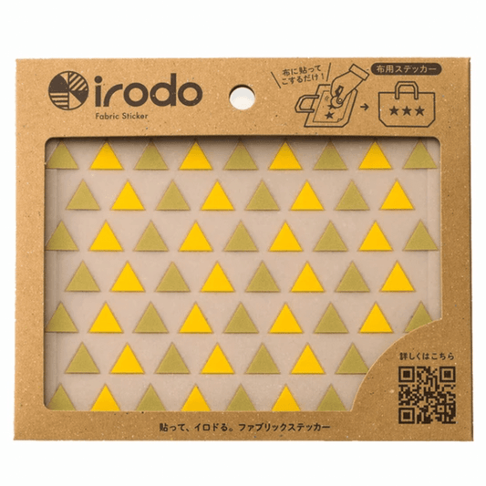 Fabric Sticker Set Triangle / irodo