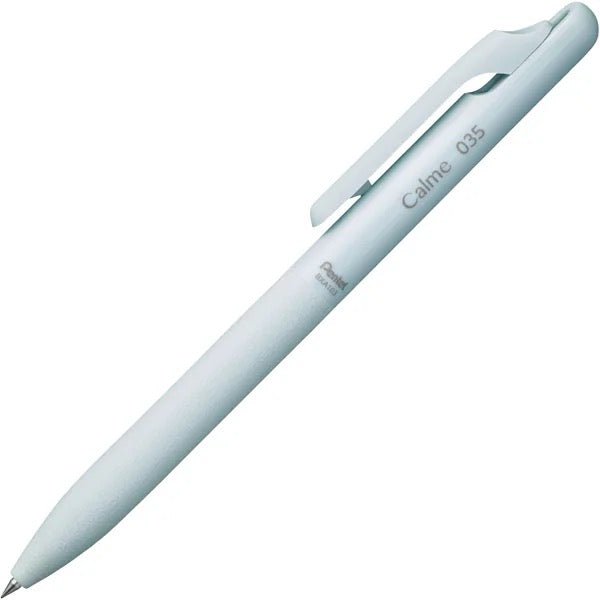 light blue calme ballpoint pen