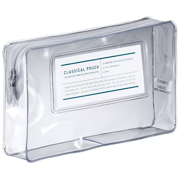 Clear Classical Pouch