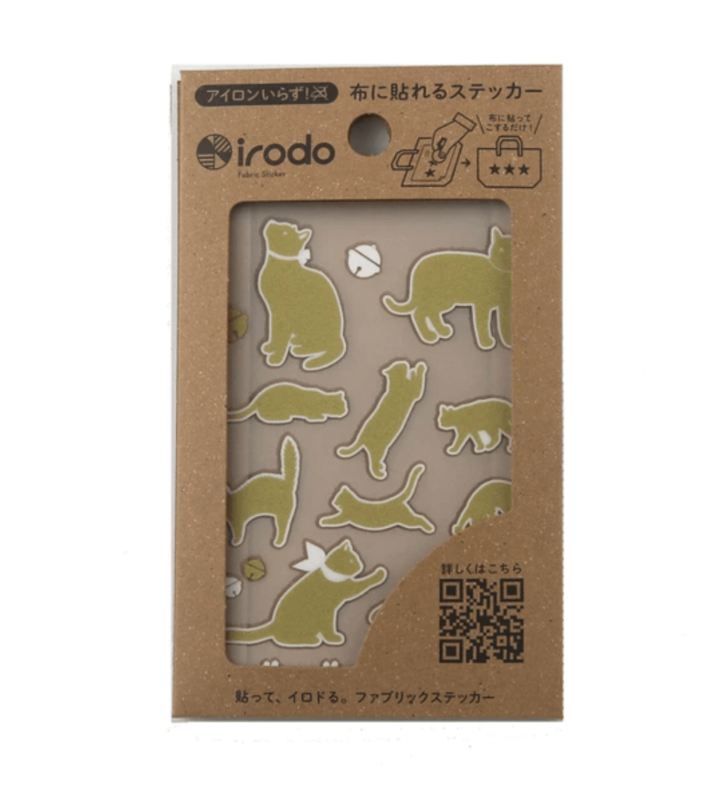 Fabric Sticker Set Cat 2 / irodo