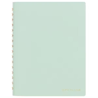 Septcouleur Notebook A6 comfort mint