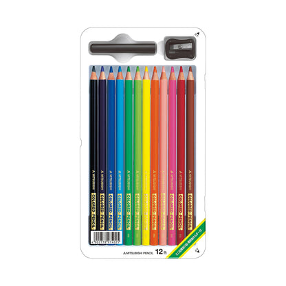 890 Standard Pencil 12 Colors / Mitsubishi Pencil