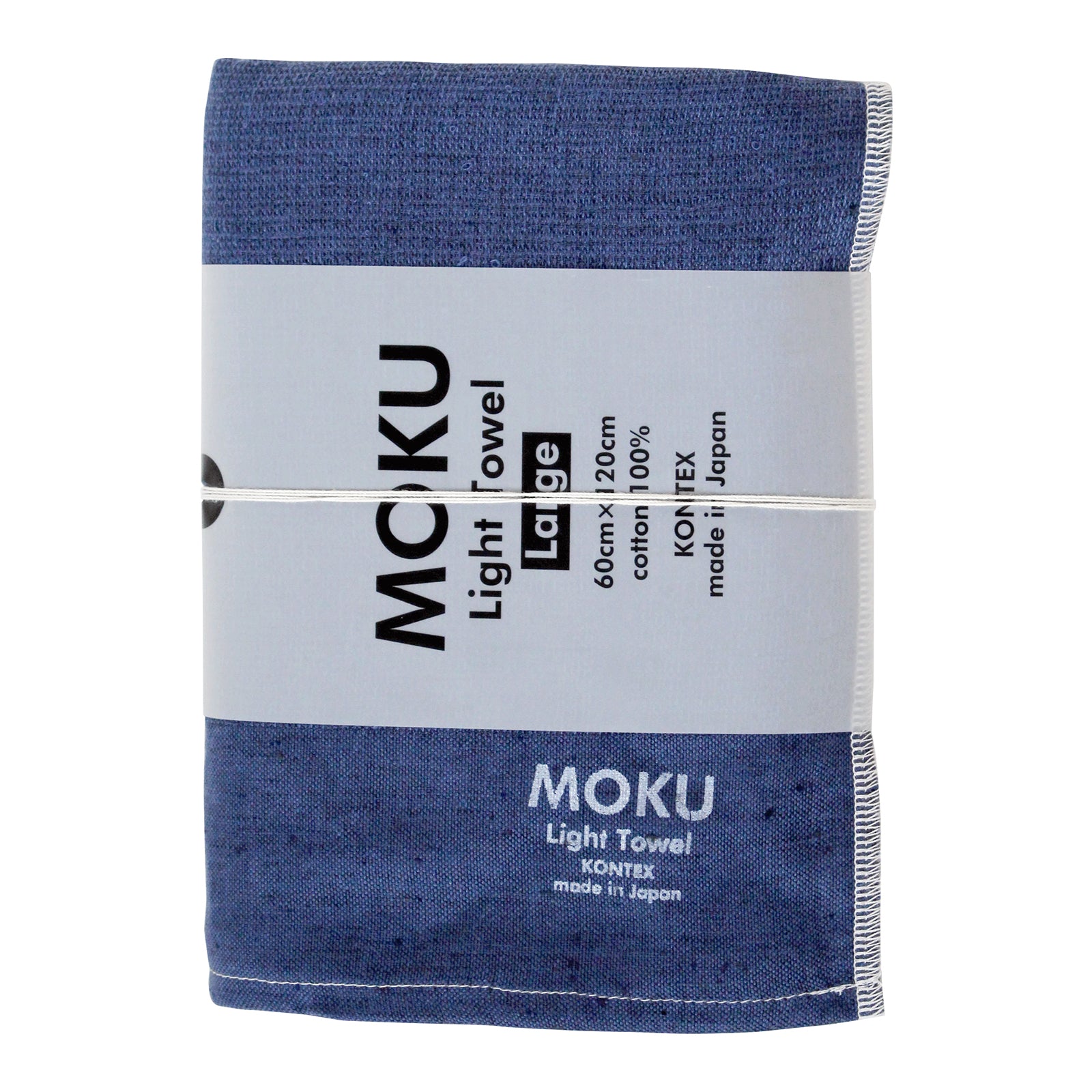 Moku Linen Towel Hand Towel (M) / Blue