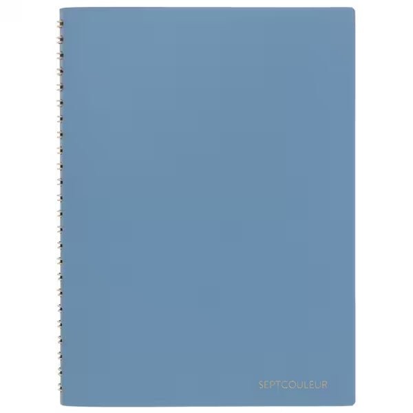 Septcouleur Notebook with the spirit blue color