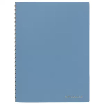 Septcouleur Notebook with the spirit blue color