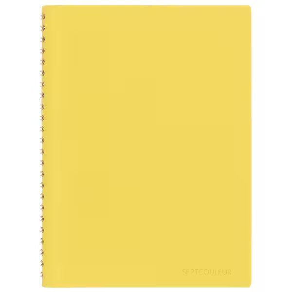 Septcouleur Notebook with the sunny yellow color